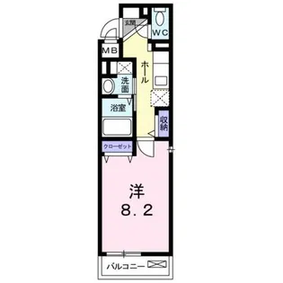 レジデンス プリムローズ【2階】の間取り