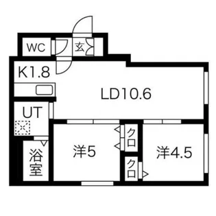 Cardano【1階】の間取り