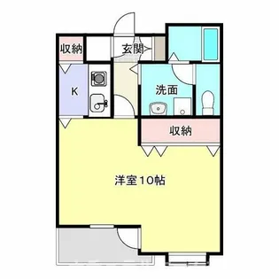 エトワール佐藤【402号室】の間取り