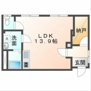 ガーデンハイツ【205号室】の間取り