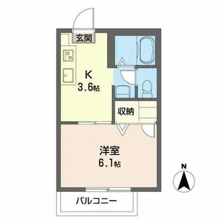 クランベリーハウス【2階】の間取り