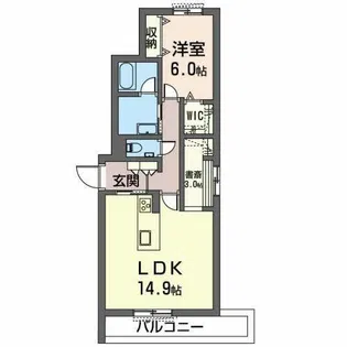 ベラ コリナ【0303号室】の間取り