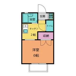 NAPORI滝の水【1階】の間取り