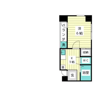 メゾン・ド・星ヶ丘セーヌ【5階】の間取り