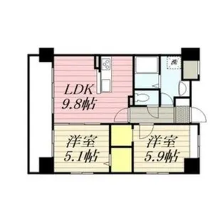 福岡県福岡市東区原田4丁目【マンション】の間取り