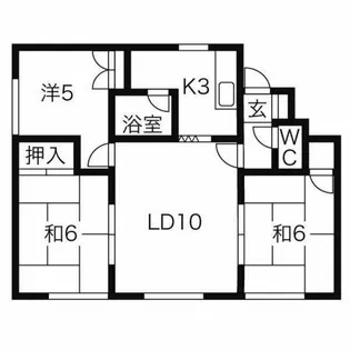パークマンション1【1階】の間取り