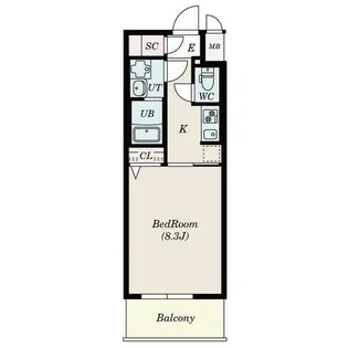 S-RESIDENCE金山West【12階】の間取り