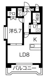 レジェンド21【1階】の間取り