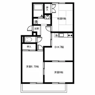 Maison Planet【105号室】の間取り