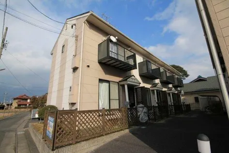 愛知県稲沢市祖父江町上牧宮裏【テラスハウス】の外観