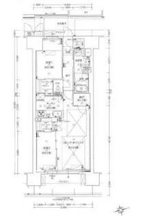 ローレルコート姫路大手前通り【811号室】の間取り