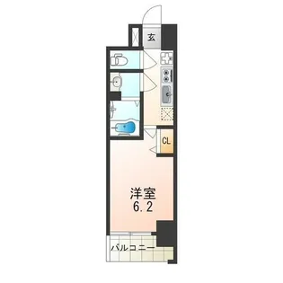 大阪府大阪市淀川区加島1丁目【マンション】の間取り