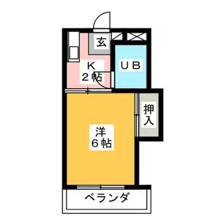 岩田ビル【2階】の間取り