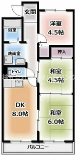 大阪府門真市新橋町【マンション】の間取り