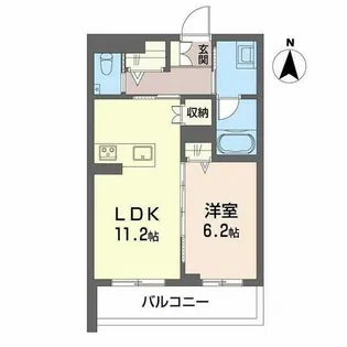 ラックス【3階】の間取り