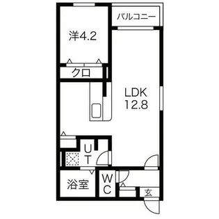 Courage Square Ⅱ【2階】の間取り