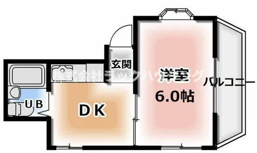 ロイヤル桑原【4階】の間取り