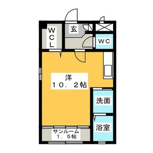 フィエルテ【1階】の間取り