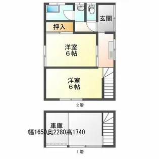 兵庫県明石市東野町【一戸建】の間取り