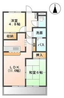 Angel Wing【2階】の間取り