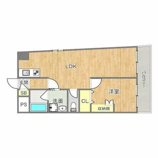 協和産業ビル【3階】の間取り