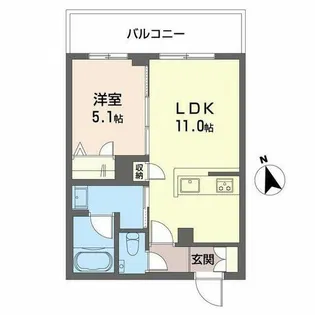 ShaMaison Precious【0203号室】の間取り