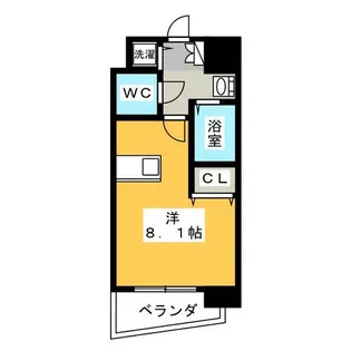 プレサンスSAKAEリバースタイル【3階】の間取り