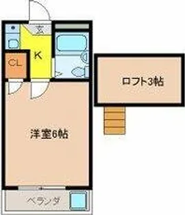 クラシック犬山【207号室】の間取り