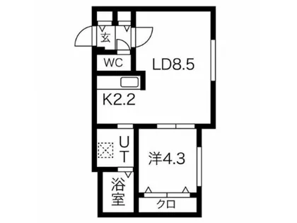 ARMADA(アルマダ)【2階】の間取り