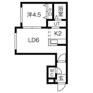 ブランノワール湖水【2階】の間取り