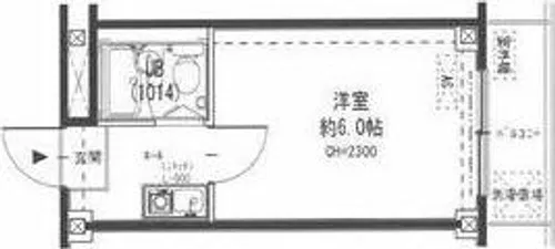 ゴールドクレスト【5階】の間取り