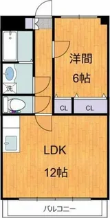 ルミナスマーサ【2階】の間取り