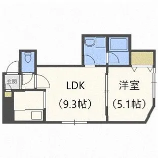 ヴェステン【2階】の間取り