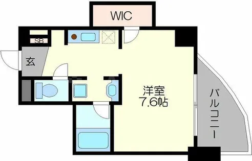 willDo千代崎【4階】の間取り