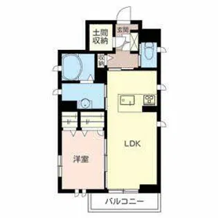 シャーメゾン舞鶴【0201号室】の間取り