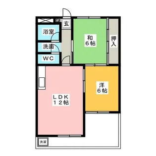 近藤ビル【4階】の間取り