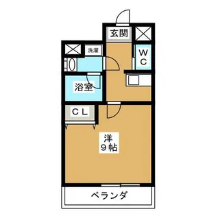 アマーレ東海通【10階】の間取り