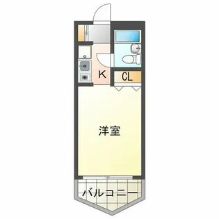 ヒルバレー妙法寺駅前【4階】の間取り