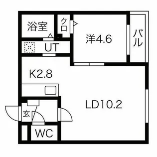 サンステージ宮の沢ST【2階】の間取り