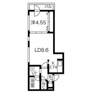 Acuario【3階】の間取り