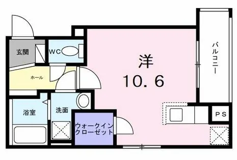 ヒカルサ神戸王塚台Ⅰ【2階】の間取り