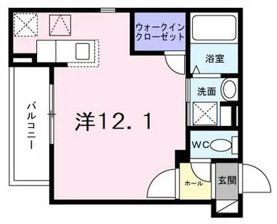 ヒカルサ神戸王塚台Ⅰ【1階】の間取り