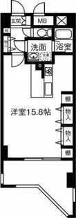 ハートヒルズ井田【8B号室】の間取り