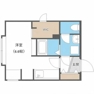 Grand Terrace北4条【1階】の間取り