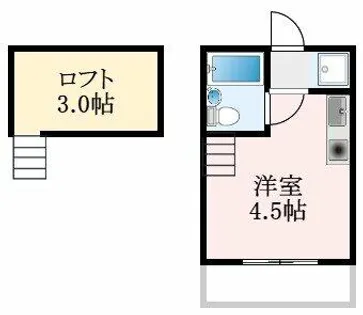 大阪府和泉市山荘町1丁目【アパート】の間取り