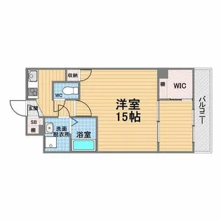 セレニテ甲子園Ⅰ【5階】の間取り