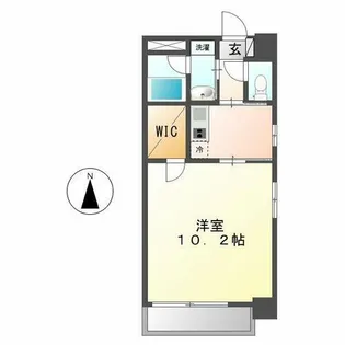 ソフィア八田【5階】の間取り