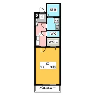 ANSER【1階】の間取り