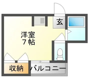 プレアール門真【3階】の間取り