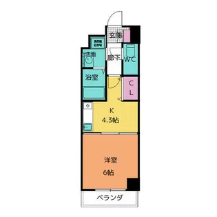 ラヴィール平針【3階】の間取り